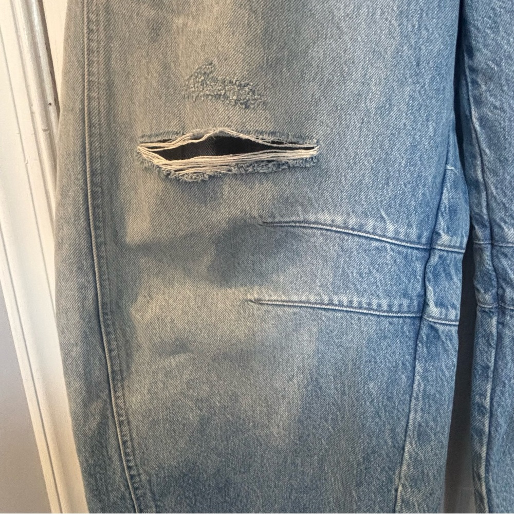 We The Free High-Rise Light Blue Denim Jeans - Picture 6 of 10